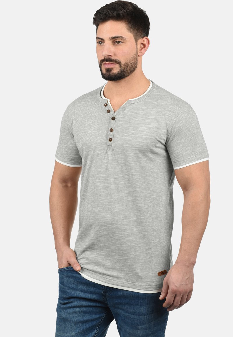 Solid - SDDIGOS - T-shirt imprimé - light grey, Agrandir