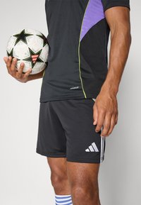 adidas Performance TIRO24 TRAINING SHORT - Short de sport - black/purple rush