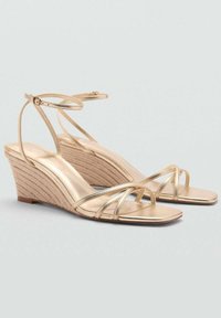 Mango Espadrile - gold-coloured