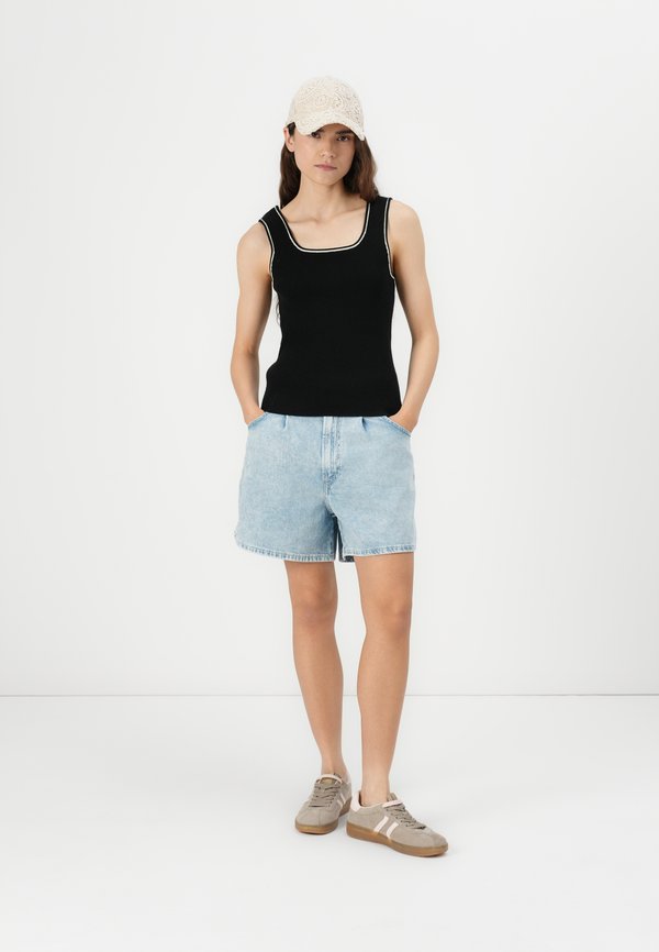 A LINE ARCHIVE - Denim shorts - denim4