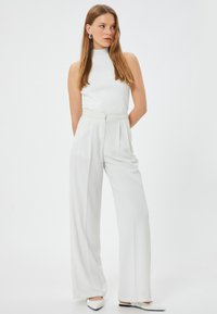 Koton HIGH NECK  - Linne - white