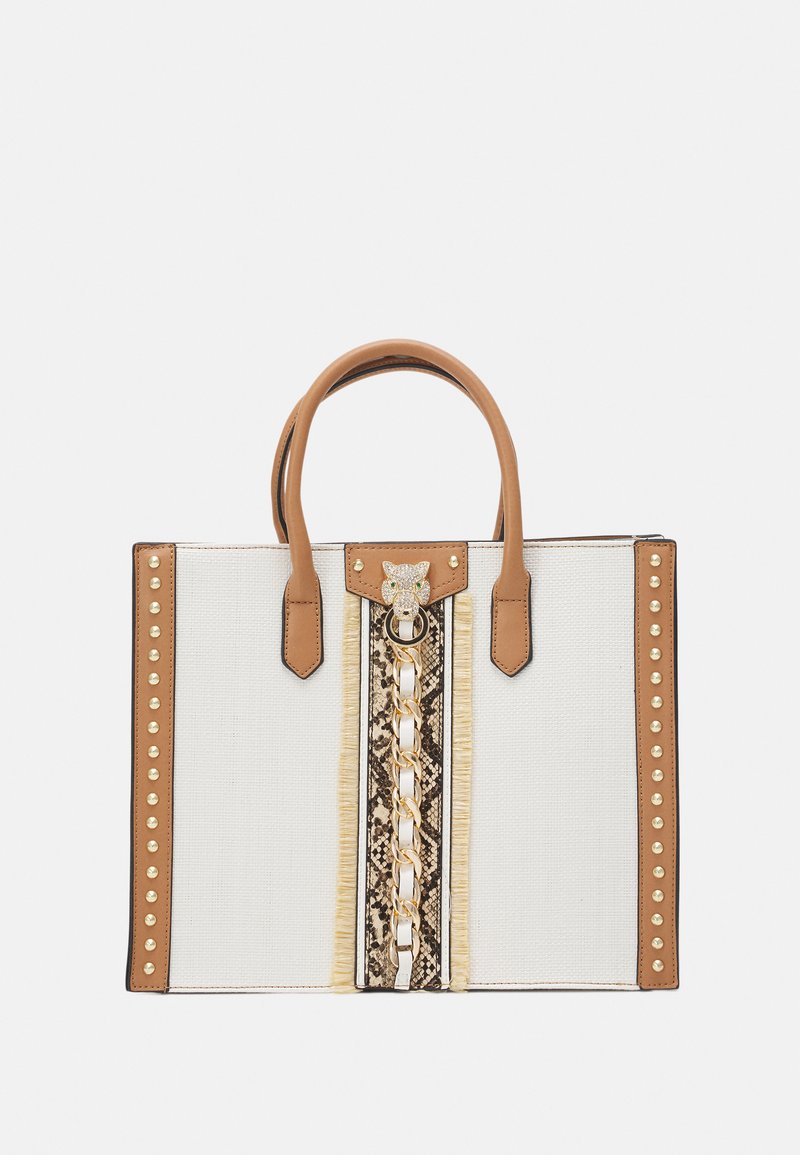 ALDO Tote bag white/tan/white Zalando.co.uk