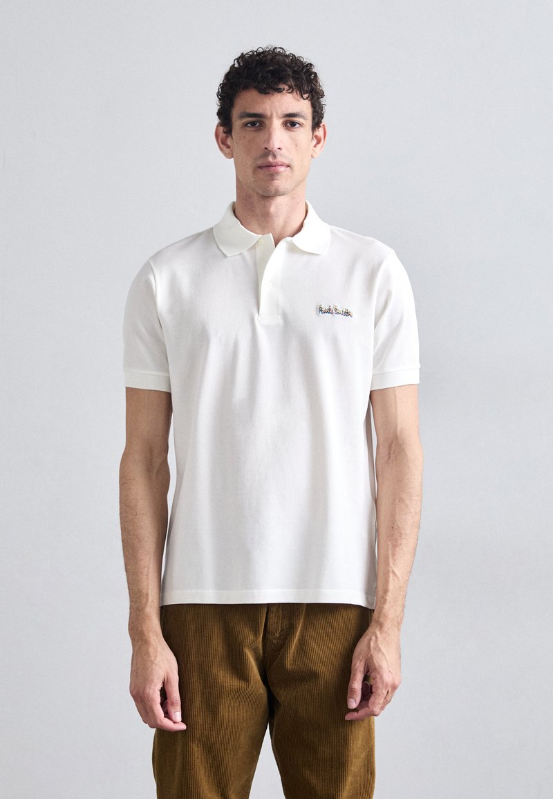 Paul Smith - MULTI LOGO - Polo - white, Agrandir