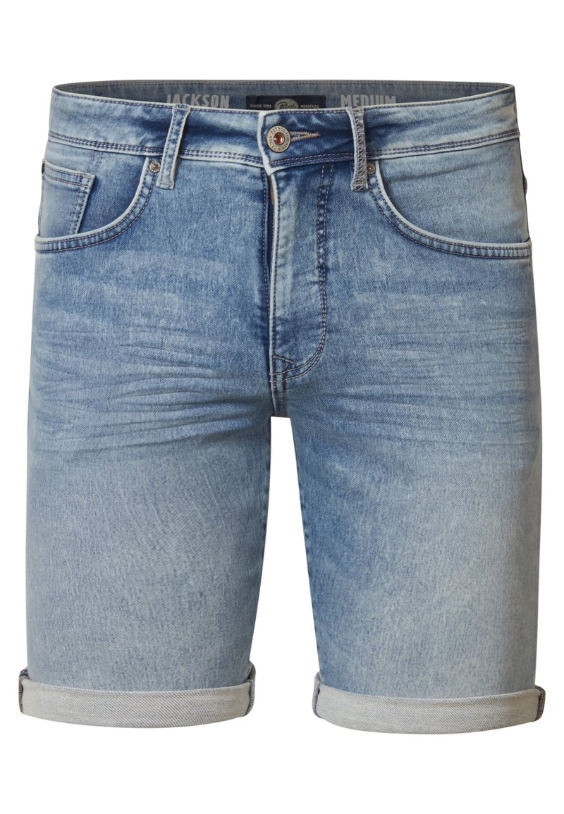 Petrol Industries Shorts vaqueros - light stone