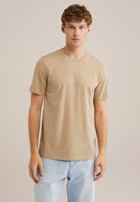 Navadna majica - beige