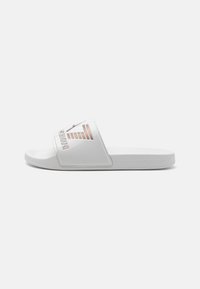 UNISEX - Pool slides - white/rose