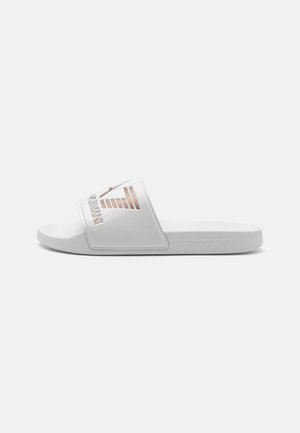 UNISEX - Chanclas de baño - white/rose