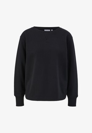 comma casual identity MIT STICKEREI - Sweatshirt - schwarz