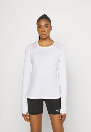 RUN CLOUDSPUN MARATHON - Camiseta deportiva - puma white