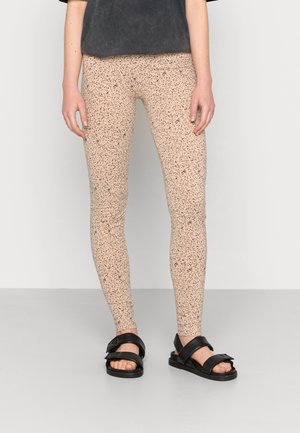 NMKERRY ANILLA   - Leggings - Calças - black/eggnog