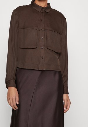 Blus - dark brown