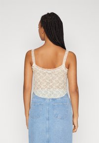 BDG Urban Outfitters JAIDA LACE VEST - Top - offwhite