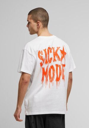 Print T-shirt - white