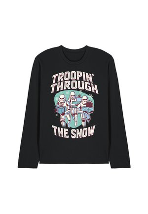 STAR WARS RETRO TROOPIN' THROUGH THE SNOW - Long sleeved top - black