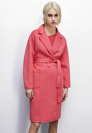 DOUBLE - Classic coat - hybrid rose