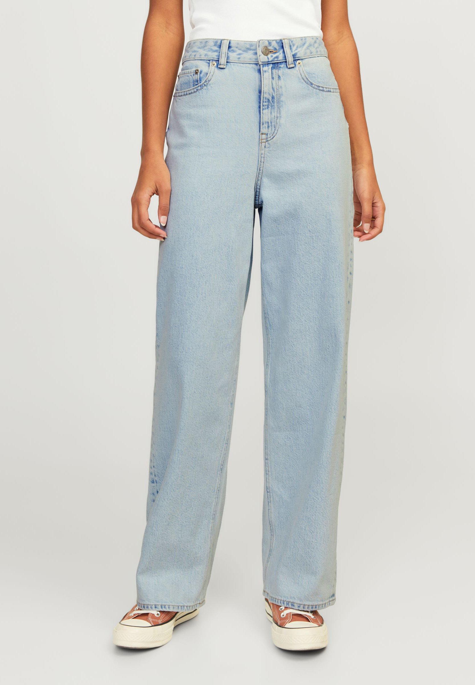 JJXX JXTOKYO WIDE FIT - Wide Leg - light blue denim/light