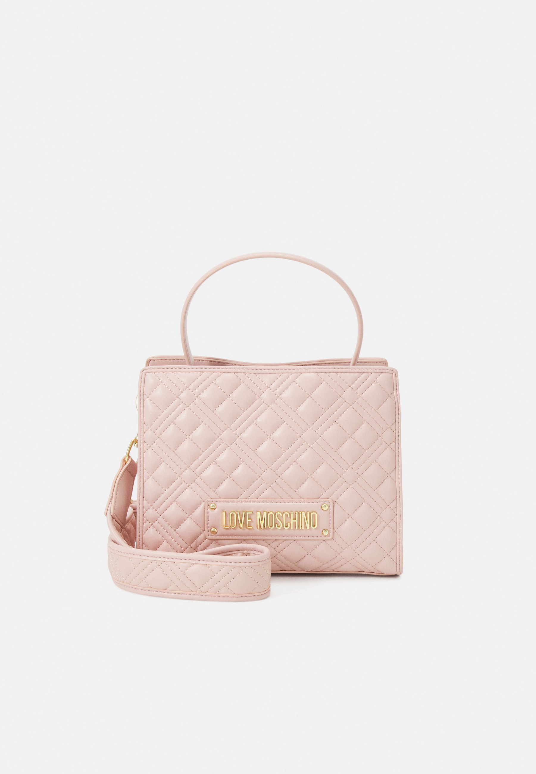 Love Moschino QUILTED BAG Handtasche fard blush nude Zalando