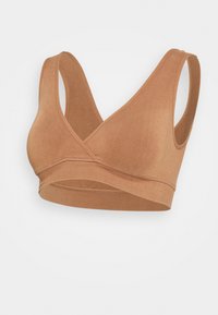 MAGIC Bodyfashion - BAMBOO SOFT BRA - Korsetes izstrādājums ar stīpiņām - mocha Miniatūras attēls 1