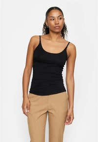 SRLINSEY STRAP TOP - Linne - black