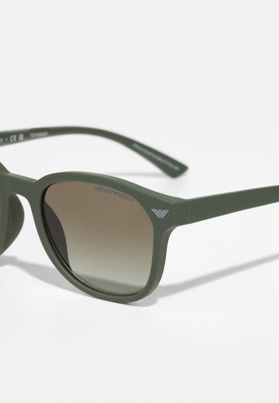 Emporio Armani Ochelari de soare - matte green/green gradient