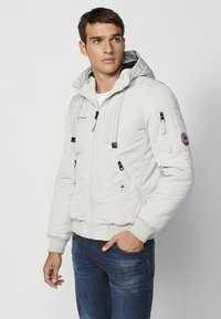 Koroshi Lahka jakna - gris perla   pearl grey