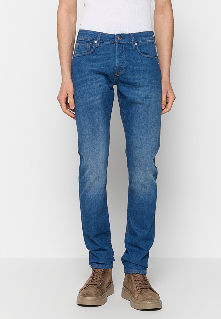 Scotch & Soda Slim fit jeans blauw