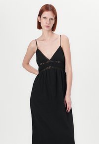 ONLY ONLEMBER LONG DRESS Maxi-jurk black/zwart