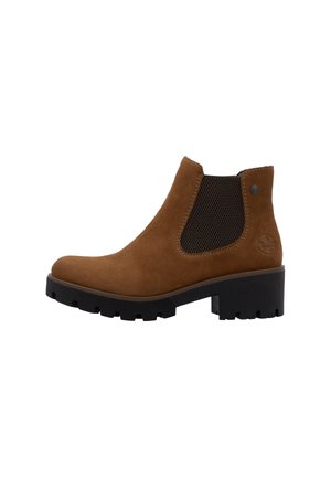 Bottines à plateau - braun