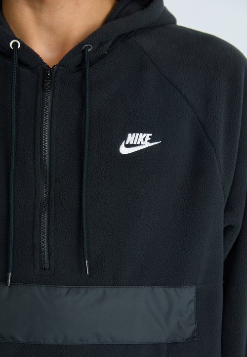 Nike CLUB WINTER - Hoodie - black/white — foto 6