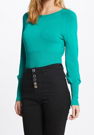 Neule - mottled green