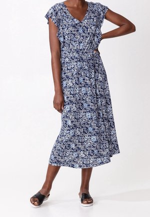 Indiska Robe longue - blue