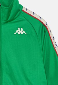 Kappa SET - Treningsjakke - green fern/white antique/red