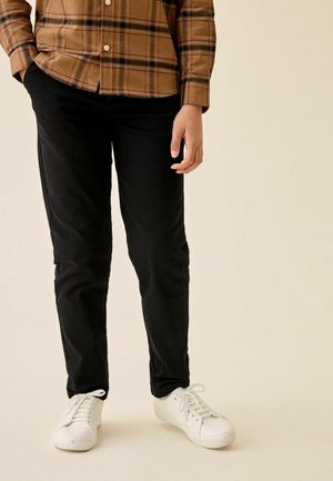 Next, REGULAR FIT - LONGER LENGTH REGULAR FIT STRETCH CHINO TROUSERS - Chinos - black