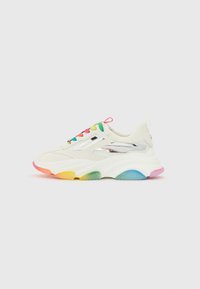 Steve Madden - POSSESSION UNISEX - Trainers - white/silve-coloured/multi Thumbnail Image 1