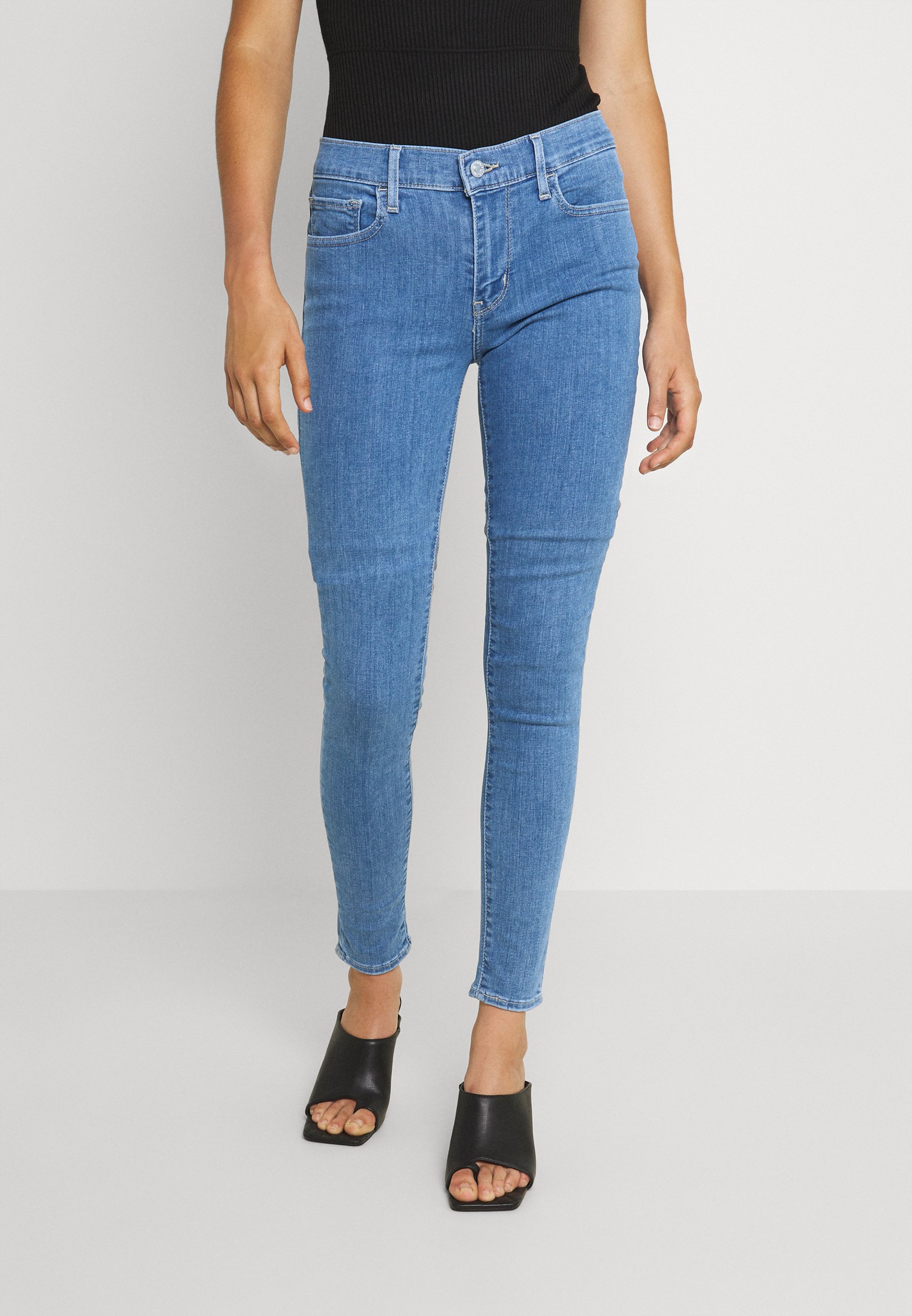 Levi's® 710 SUPER SKINNY - - ontario stonewash/blue denim -