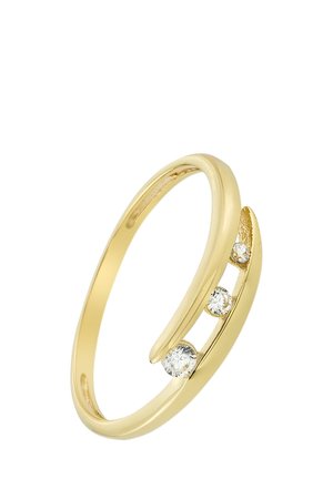 SOLITÄR - Ring - weiß/gold-coloured