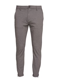 Gabba PISA JERSEY PANT - Chino kalhoty - mottled grey