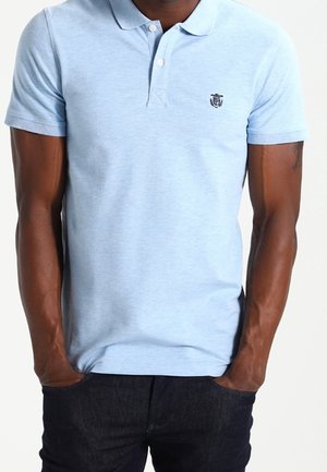 Poloshirt - mottled light blue