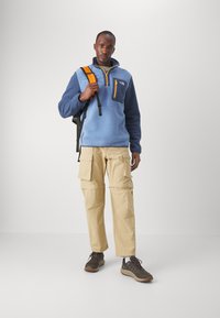 The North Face M YUMIORI 1/4 ZIP - Vesta od flisa - indigo stone/shady blue