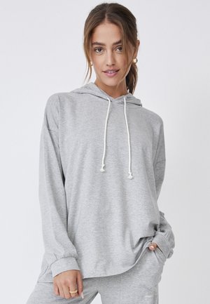 ACTIVEWEAR - Kapuzenpullover - grey melange