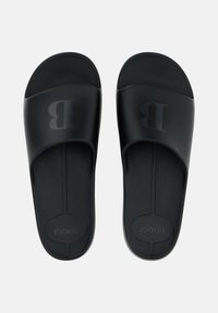 Boggi Milano LOGO IN - Natikači - black
