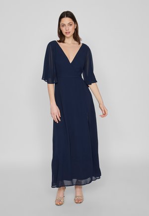 VIURA V NECK ANKLE DRESS - Kjole - navy blazer