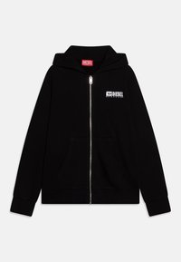 Diesel SVOUGZIP OVER UNISEX Felpa con zip nero