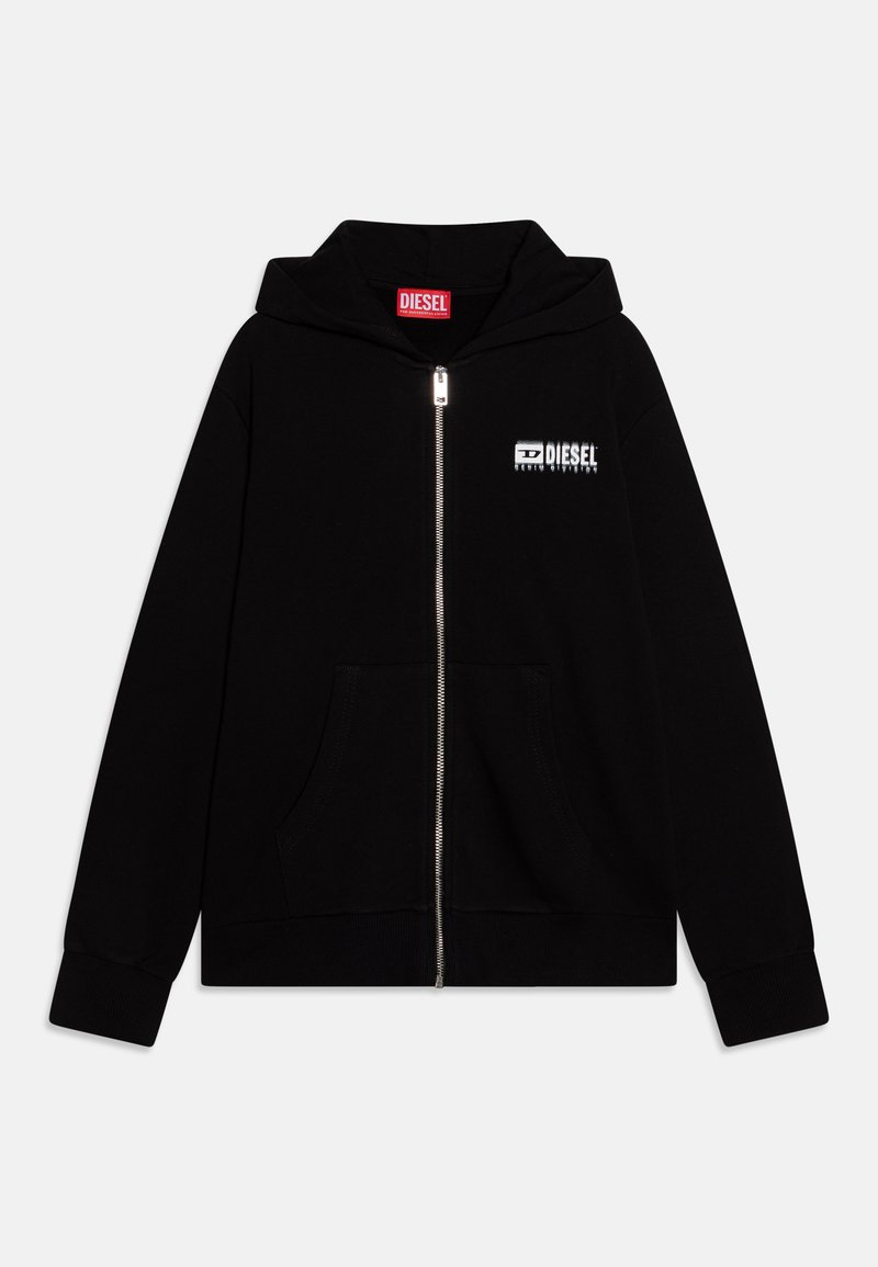 Diesel Sweater met rits zwart Diesel Sweater met rits zwart