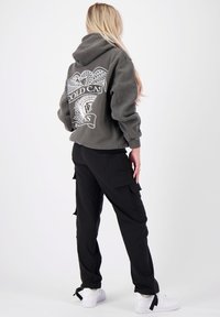 Black Bananas COLD CASES WASHED - Hoodie - grey