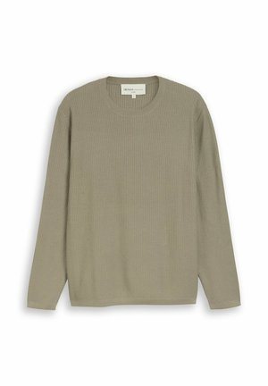 TOM TAILOR DENIM, Strickpullover - dark sage green