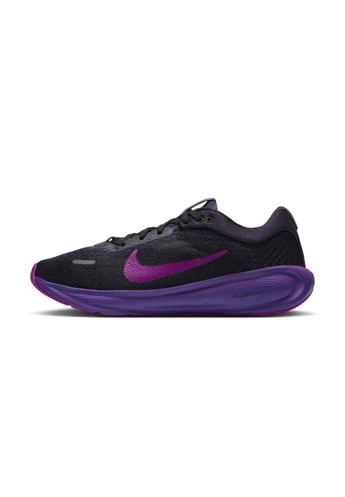 Nike STELLAR RIDE GS UNISEX - Road running shoes - gridiron off-noir dark concord vivid purple