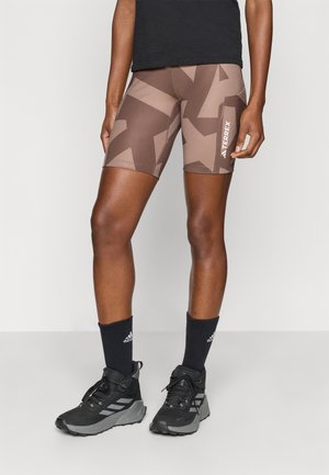 Leggingek - trace brown/earth strata