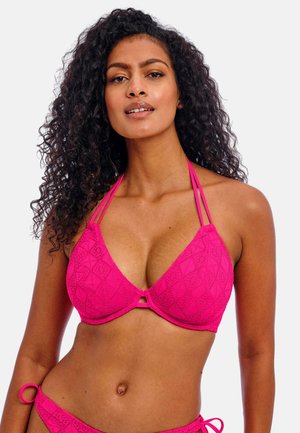 NOMAD NIGHTS - Bikini top - fuchsia