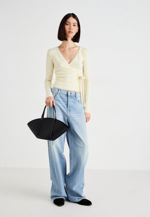 SMALL WIDE BAG - Handtas - black